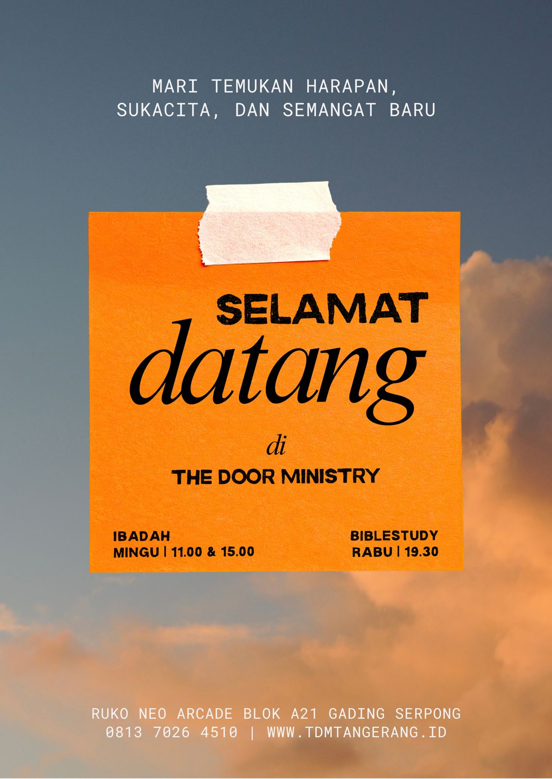Tempat dimana Yesus Kristus memperbaharui kehidupan!